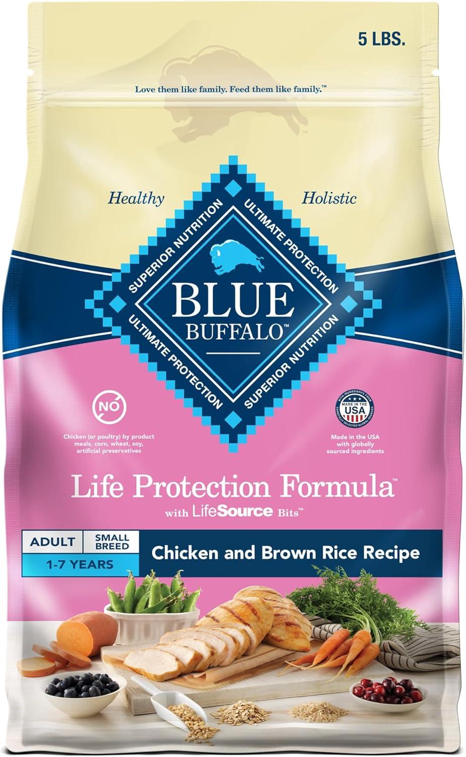 Blue Buffalo Life Protection Adult Dry Dog Food (Chicken & Brown Rice) - Dog food